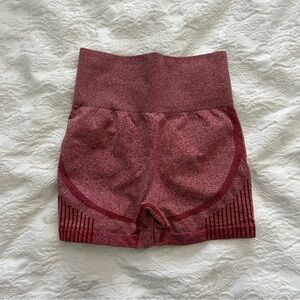 (2 pack) Biker shorts maroon and turquoise